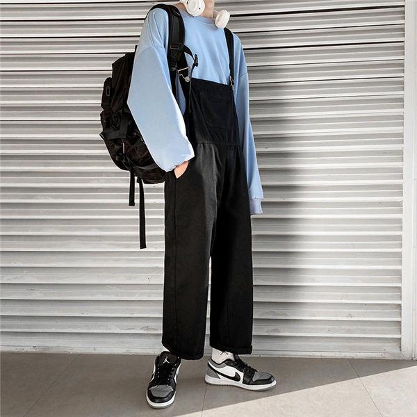 今季も再入荷 サロペット オーバーオール メンズ 黒デニムパンツ デニムパンツ ペインターパンツ ダンスパンツ 春夏秋 送料無料 Materialworldblog Com