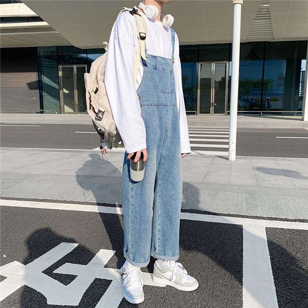 今季も再入荷 サロペット オーバーオール メンズ 黒デニムパンツ デニムパンツ ペインターパンツ ダンスパンツ 春夏秋 送料無料 Materialworldblog Com