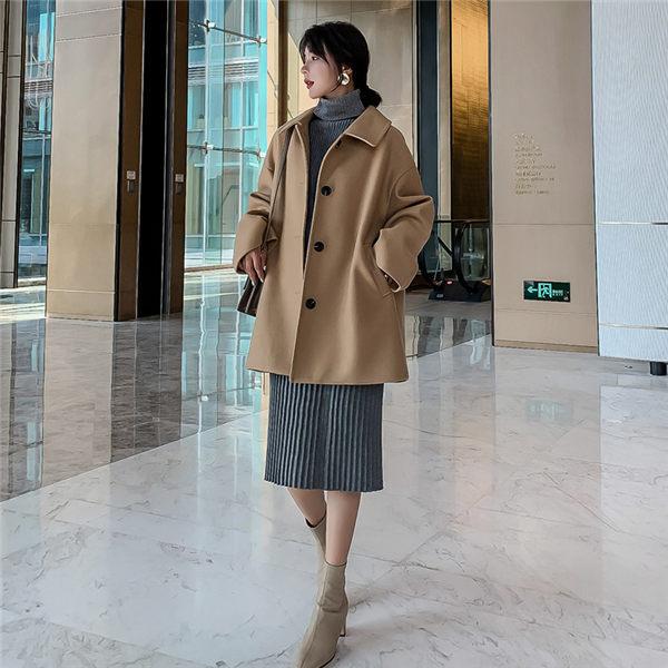 チェスターコート レディース ブラックコート ミモレ丈 ラシャコート 長袖 スリム コート Pコート 通勤 通学 シンプル 上品 秋 冬 送料無料 Whdyiku Ntwatch 通販 Yahoo ショッピング