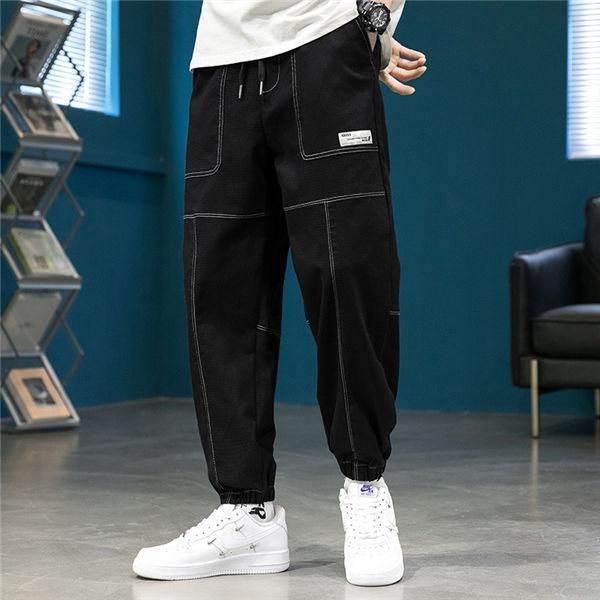 サルエルパンツ パンツ メンズ ジーンズ 無地 涼しいズボン リラックス ファッション スラックス 春 夏 秋 ワークパンツ 作業着 作業ズボン 送料無料 安価