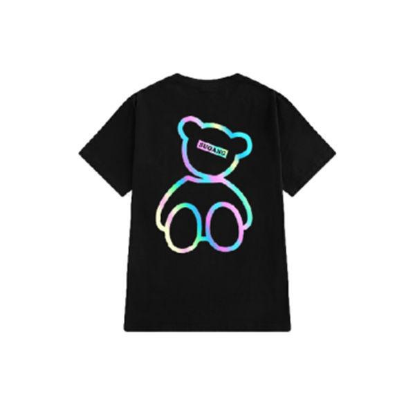 爆買い送料無料 送料無料 選べる2色 ペア ペアルック カップル Tシャツ 春 服 夏 可愛い クマ柄 結婚祝い ペアtシャツ 女性 プレゼント 半袖 彼女 彼氏 妻