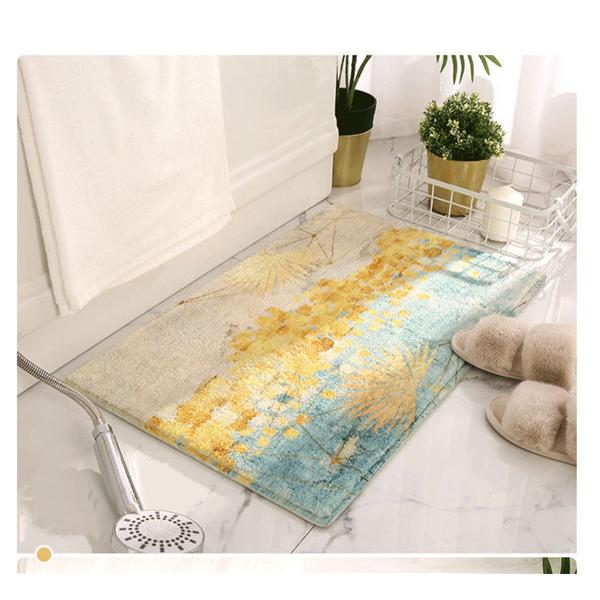 サイズ交換ｏｋ 玄関マット カーペット 洗える 50 80cm 滑り止め げんかんまっと 室内 玄関まっと 屋内 おしゃれ 玄関 洗面所 マット ふわふわ 吸水性 送料無料 Maxchor De