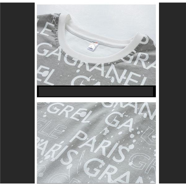 Tシャツ メンズ 半袖tシャツ 文字 英文字tシャツ クルーネック オシャレ トップス Tシャツ 春夏コーデ 薄手 夏服 サマー 17人気の