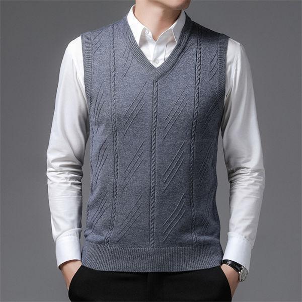 ニットベスト メンズ Vネック おしゃれ ちょっき カジュアル ジレ スクール ニット ビジネス ベスト 送料無料 Sale 91 Off ベスト