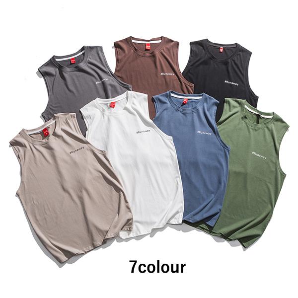 タンクトップ メンズ ランニングシャツ ノースリーブ カジュアルシャツ ダンクトップ お兄系 メンズファッション インナー