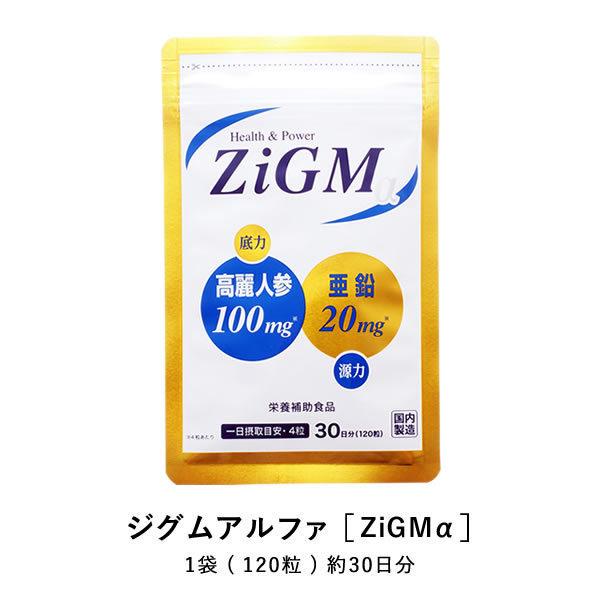 超激安 ジグムアルファ 1袋1粒 亜鉛 酵母 高麗人参 牡蠣 アルギニン シトルリン 黒生姜 ミネラル いつまでも元気で力強い自分を維持したい方に 強力サポート 想像を超えての Www Cepici Gouv Ci