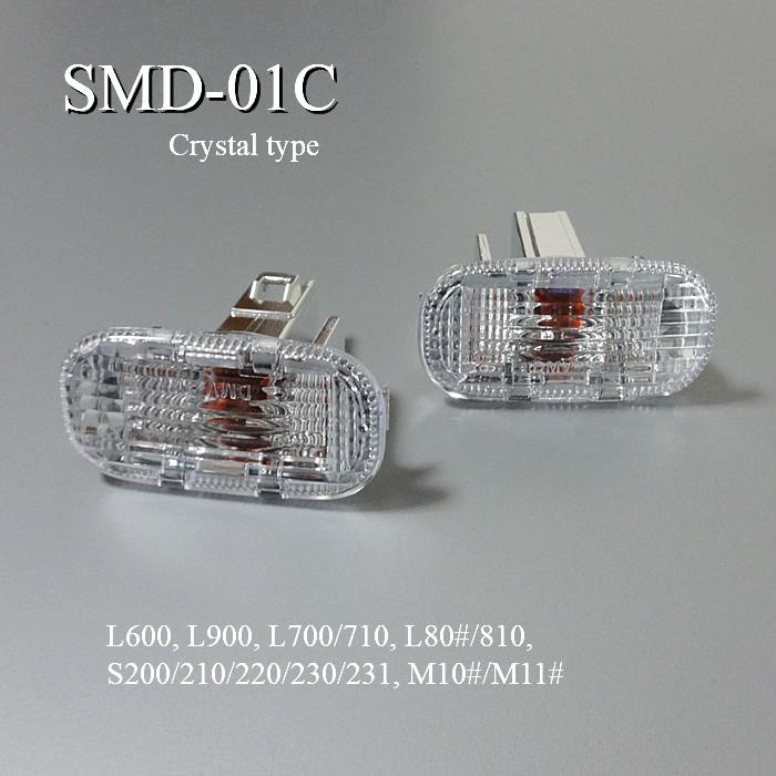 ミラ L700/L710系 他 クリスタル サイドマーカー SMD-01C : NTJ PART2