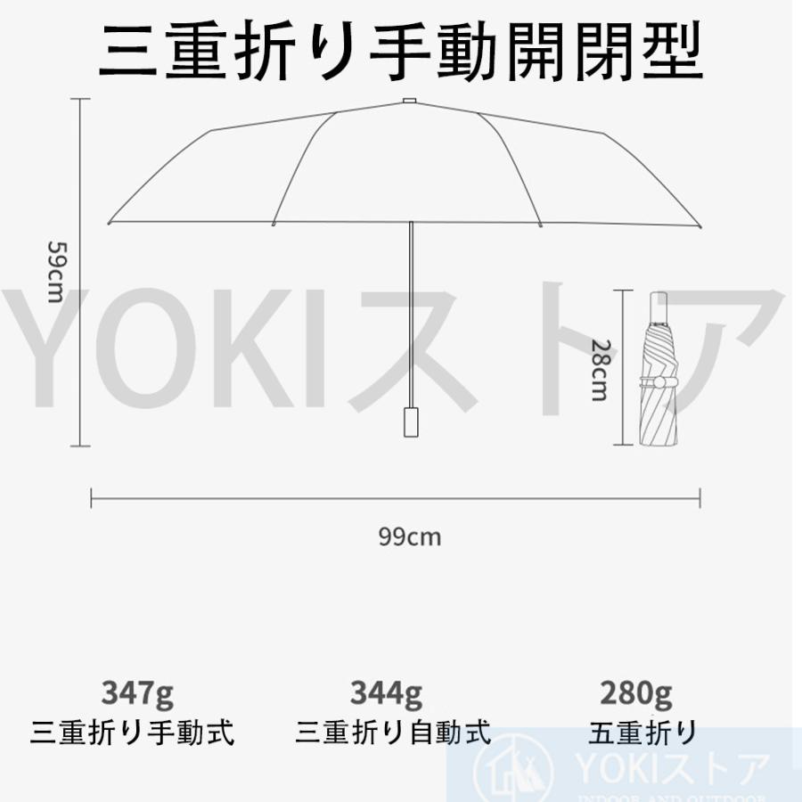 日傘 折りたたみ傘 傘 完全遮光 折りたたみ 晴雨兼用  ワンタッチ コンパクト 軽量 レディース 女 自動開閉 おしゃれ UVカット 軽い 折り畳み傘 撥水 紫外線遮断｜ntk8989-store07｜20