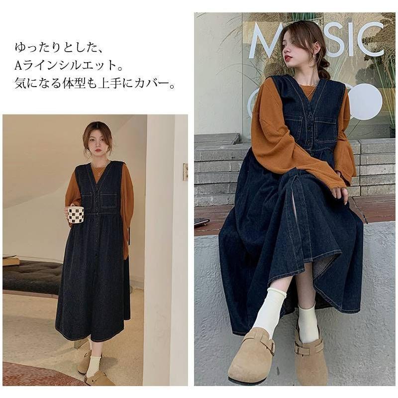 絶品 ロング丈 デニム デニムサロペットスカート キャミソールワンピース バックリボンワンピース デニム ワンピース レディース ワンピー 着痩せ感up キャミソール ワンピース Size 3xl Www We Job Com