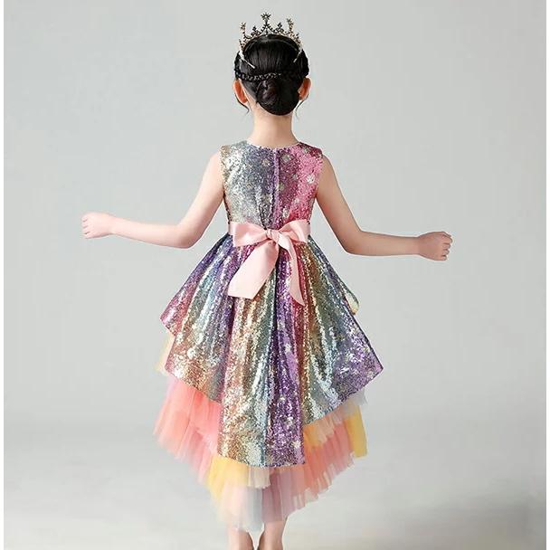 子供ドレス キッズ ワンピース キラキラ ピアノ発表会 お姫様 お嬢様 可愛い ふわふわ かわいい チュール 子供服 ウエストリボン 女の子 春秋 七五三 誕生日 プ 国内配送