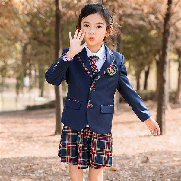4点セット 卒業式 スーツ 入学式 女の子 男の子 ジュニアスーツ 制服 キッズ 子供 フォーマル カジュアル 小学生 中学生 七五三 韓国風 卒園式 入園式 110 1 Pqywyj2hoc ファッション Www Ladosur Cl