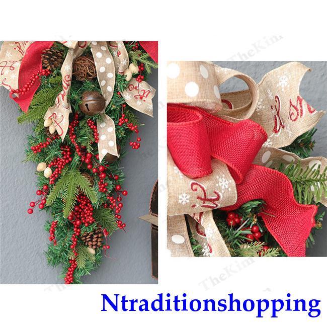 クリスマスリース 60cm 90cm クリスマス スワッグ 大きい クリスマスリース 60cm 90cm クリスマス スワッグ 大きい