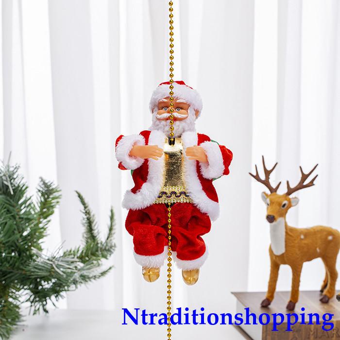 サンタクロース おもちゃ クリスマス飾り 電動 人形 音楽 ムービング