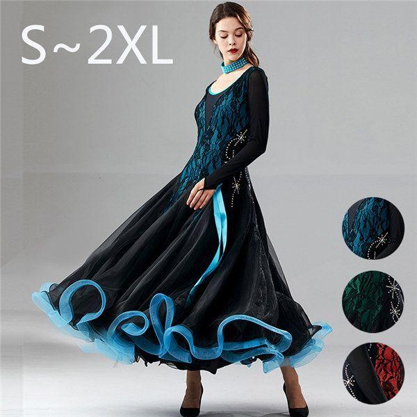 最新の激安 ダンスウエア ダンス用 ドレス 社交ダンス衣装 ラテン