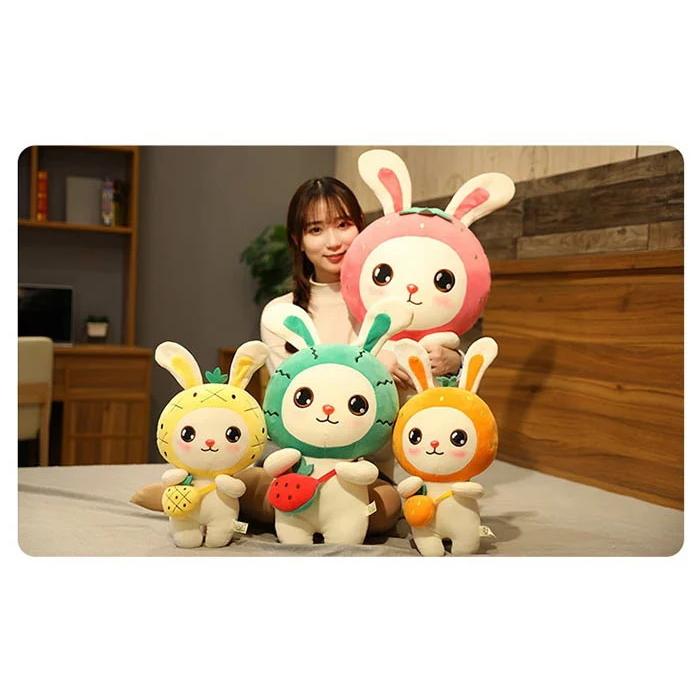 ぬいぐるみ ウサギ 兎 うさぎ 動物 果物 抱き枕 ふわふわ かわいい 子供 女の子 男の子 プレゼント ギフト 誕生日 お祝い 雑貨 お Sw0601a1054 Ntradition 通販 Yahoo ショッピング
