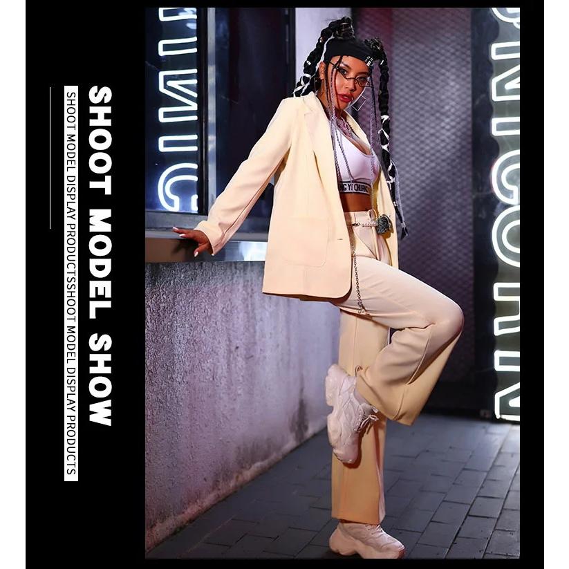 大人ダンス衣装 セットアップジャズ ヒップホップ Ds チアガール ロック風 舞台演出服 無地 個性 ステージ衣装 イレギュラー 韓国 ダンスウェア かっこいい セク Ctege5rsev 子供用スリッパ Www Sprintmart Com