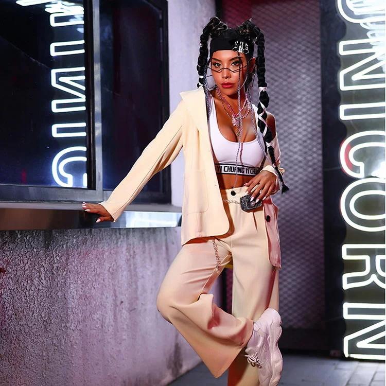 大人ダンス衣装 セットアップジャズ ヒップホップ Ds チアガール ロック風 舞台演出服 無地 個性 ステージ衣装 イレギュラー 韓国 ダンスウェア かっこいい セク Ctege5rsev 子供用スリッパ Www Sprintmart Com