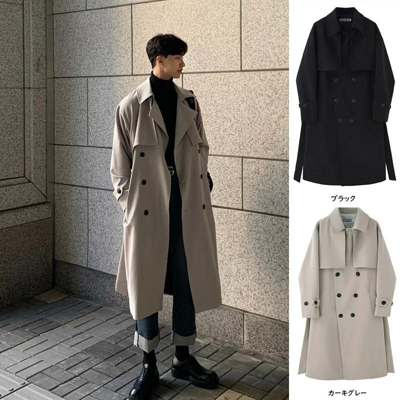 トレンチコート スプリングコート ロングコート メンズ アウター ビジネスコート カジュアル 紳士服 ビジネス スリム 薄手 通勤 シンプル 春 秋 冬 中 Sw0601c0761 Ntradition 通販 Yahoo ショッピング