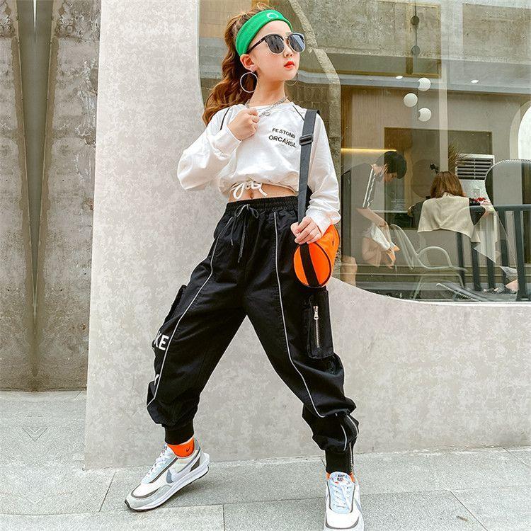 ダンス衣装 セットアップ キッズダン衣装韓国 女の子 ファッション 子供服 ヒップホップ パーカー トップス へそ出し パンツ キッズ ダンス 衣装 上下 演出服 B5ot53biog Www Chicagocriminaldefenselawyersblog Com
