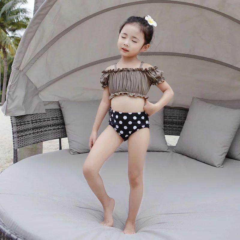 キッズ 女の子 水着 帽子付き 上下セット 水玉柄 フリル セパレート 赤ちゃん 子供 女子 キッズ ベビー 水着 90cm 100cm 110cm 1cm 130cm 140cm 小学校 7d3vqhs0wc Institutpucnik Si