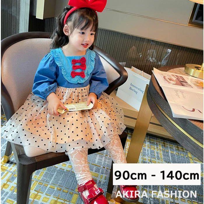 ワンピース きれいめ 春秋 入園式 入学式 女の子 ベビー ドレス 水玉柄 長袖 フォーマル 結婚式 衣装 子供 ドレス 祝い 赤ちゃん 誕生日 服 2歳 3歳 4歳 5歳 Wx0624b0494 Ntradition 通販 Yahoo ショッピング