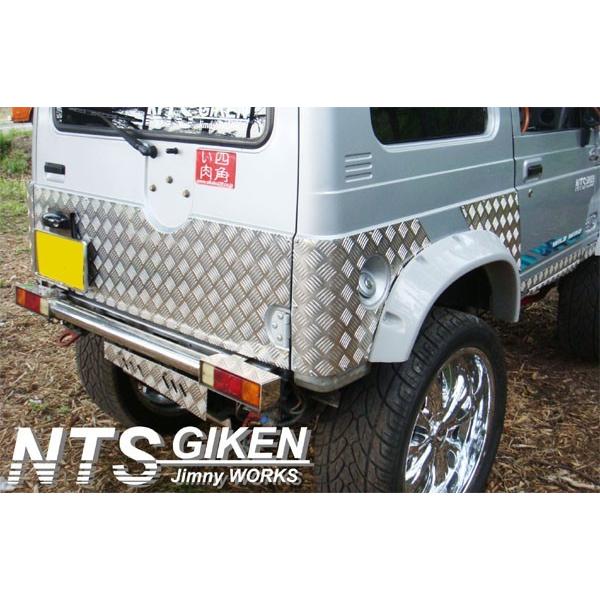 jimny ジムニーバン（ワゴン）用リアコーナーガード SJ30 JA11 JA12