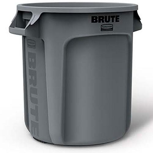 ラバーメイド Vented BRUTE 丸型コンテナ38L グレー