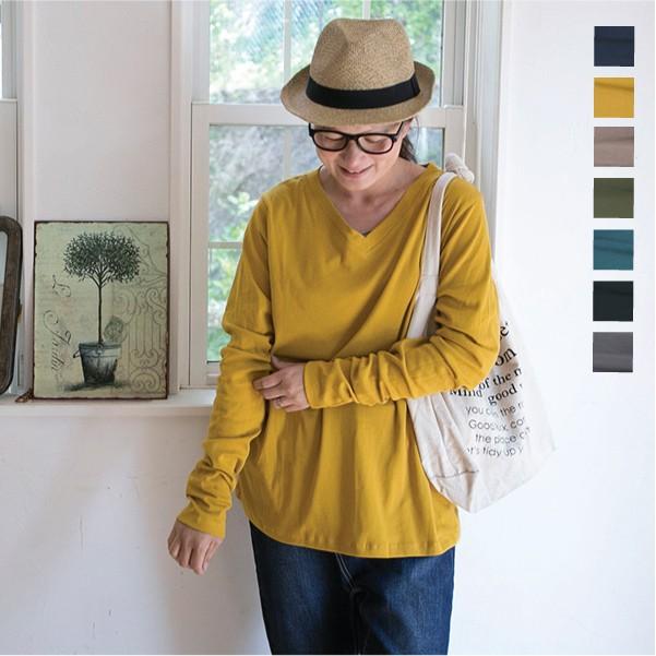 カットソー 無地 シンプル ベーシック 着まわし ナチュラル服 デイリー 春夏 春夏トップス Cs0484 ナチュラルセンス ヤフー店 通販 Yahoo ショッピング