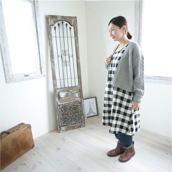 チェックワンピース シンプル コットン カジュアル ギンガムチェック ワンピース リネン 春 春ワンピース Np0848 ナチュラルセンス ヤフー店 通販 Yahoo ショッピング