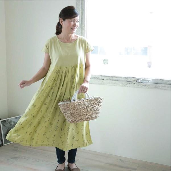 ワンピース Fair Opc ナチュラル服 フェミニン 大人可愛い ベーシック シンプル 春夏 春夏ワンピース Np1585 ナチュラルセンス ヤフー店 通販 Yahoo ショッピング