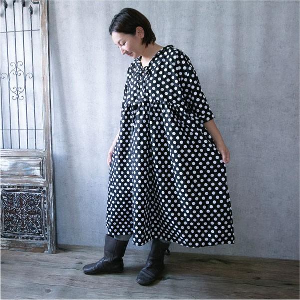 ワンピース ナチュラル服 30代 40代 ゆったり 大きめサイズ カジュアル 秋 秋ワンピース Np1686 ナチュラルセンス ヤフー店 通販 Yahoo ショッピング