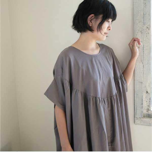 ワンピース ナチュラル シンプル 綿 コットン 麻 リネン 春夏 春夏ワンピース Np1815 ナチュラルセンス ヤフー店 通販 Yahoo ショッピング