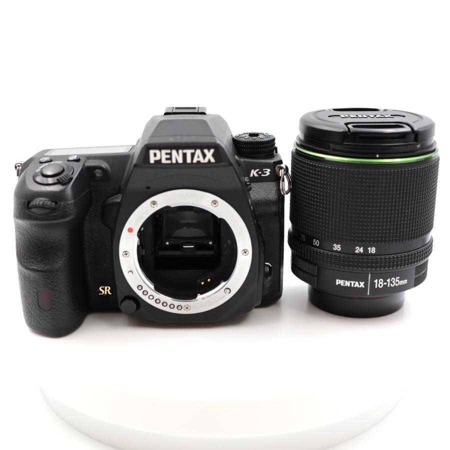 ペンタックスセット（カメラ） +（レンズ） ペンタックス シャッター数34040枚 PENTAX K-3 18-135WR レンズキット