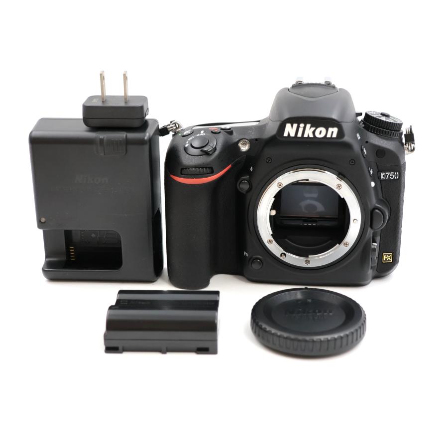 シャッター数5枚 Nikon D750 ボディ デジタル一眼レフカメラ ニコン | ニコン