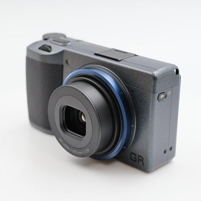 シャッター数3653枚 RICOH GRIIIx Urban Edition メタリックグレー コンパクトデジタルカメラ ネイビー リコー_2