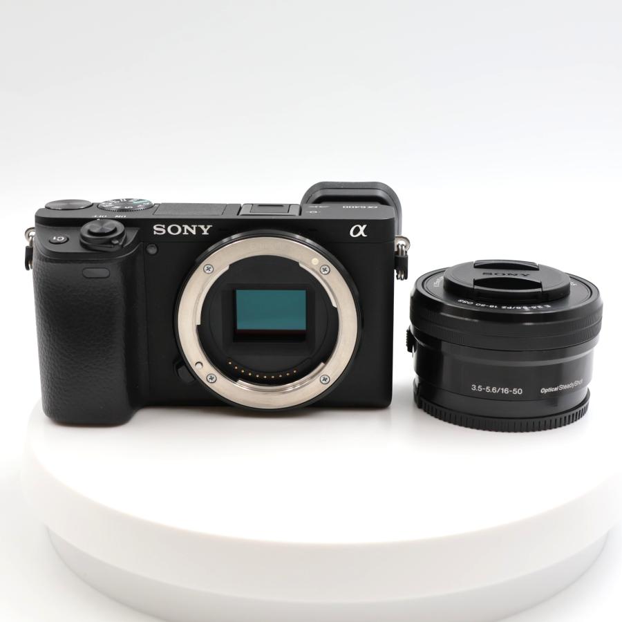 シャッター数1058枚 SONY α6400 パワーズームレンズキット (SELP1650) ブラック ILCE-6400L B ミラーレス一眼カメラ ソニー |  | 01