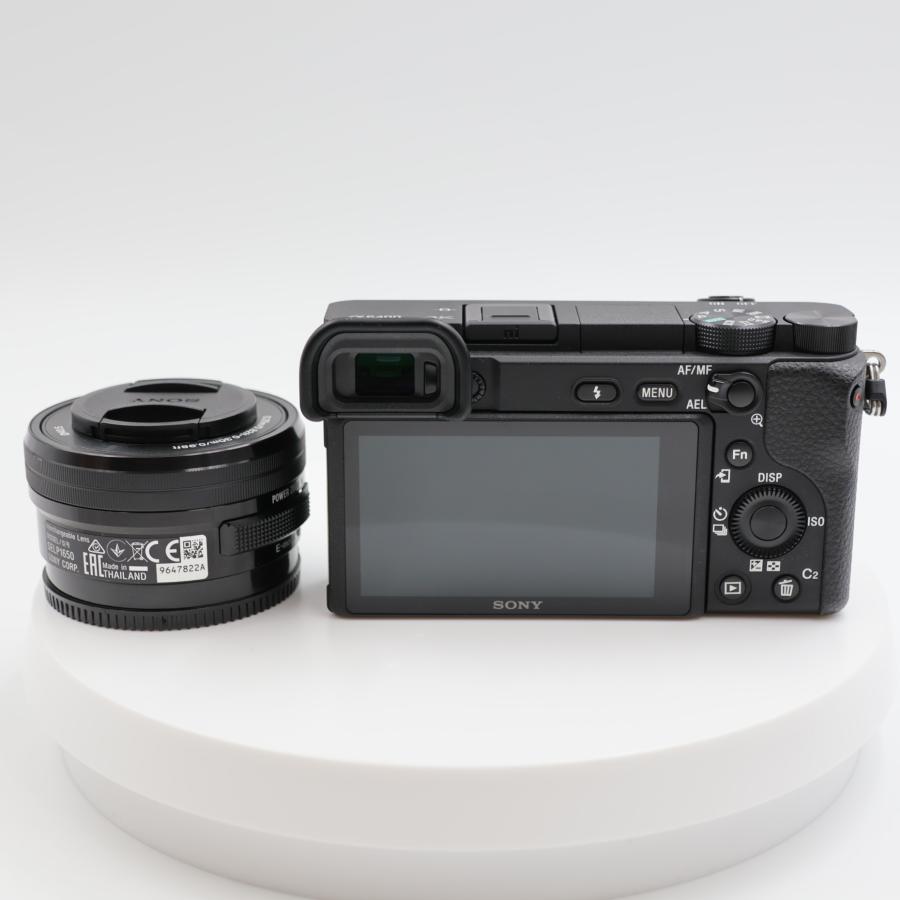 シャッター数1058枚 SONY α6400 パワーズームレンズキット (SELP1650) ブラック ILCE-6400L B ミラーレス一眼カメラ ソニー |  | 02