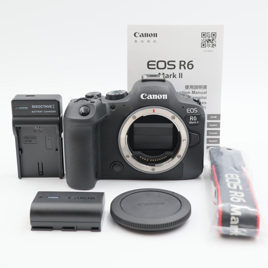 ショット数5,000回以下！■ほぼ新品■CANON EOS R6 MarkII シャッター数5000枚 Canon EOS R6 Mark II ボディ ミラーレス一眼レフ