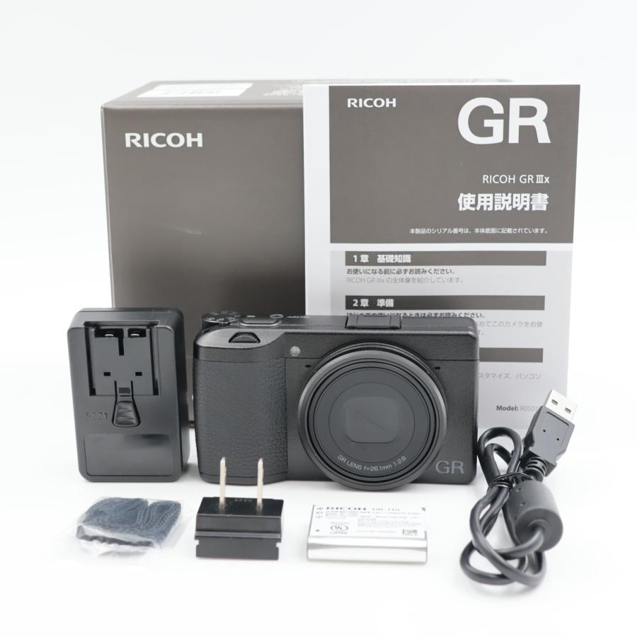 シャッター数2471枚 RICOH GRIIIx コンパクトデジタルカメラ GR3x 