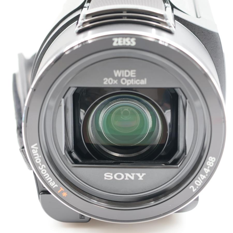 SONY FDR-AX45A B ブラック ビデオカメラ ソニーの画像