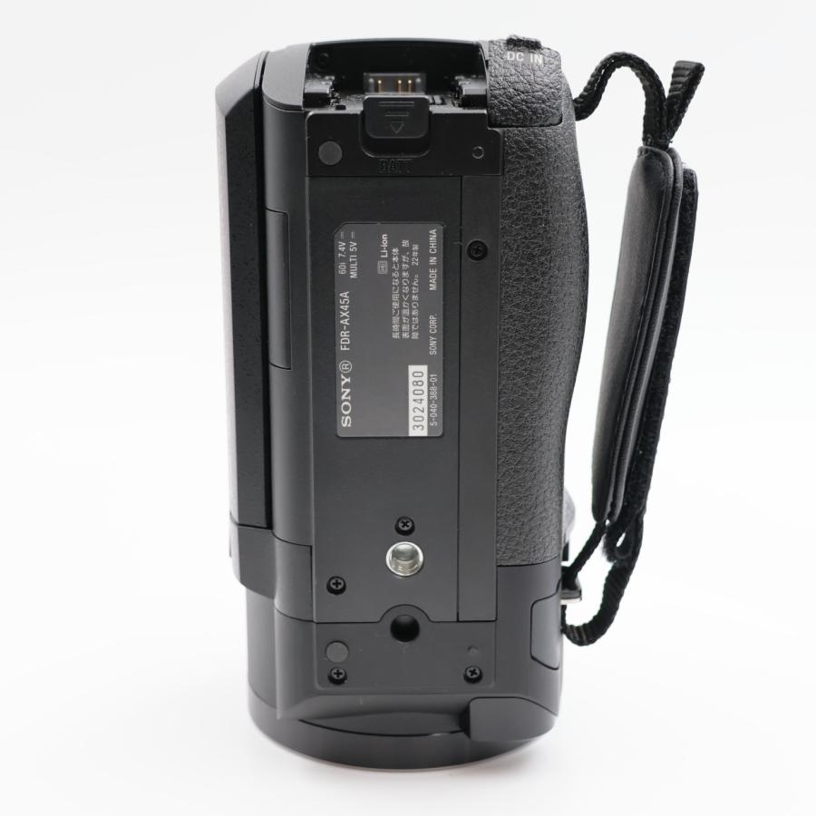 SONY FDR-AX45A B ブラック ビデオカメラ ソニーの画像