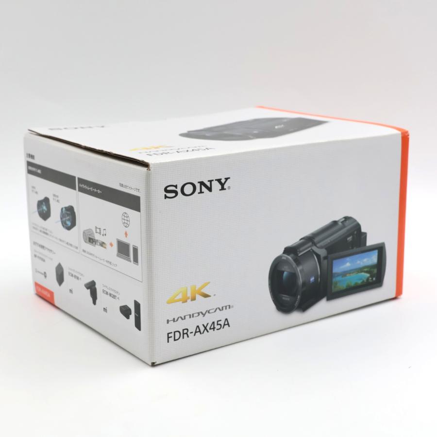 SONY FDR-AX45A B ブラック ビデオカメラ ソニーの画像