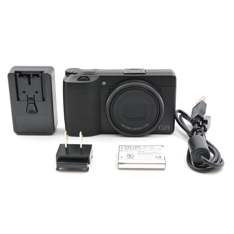 シャッター数1725枚 RICOH GR III コンパクトデジタルカメラ GR3