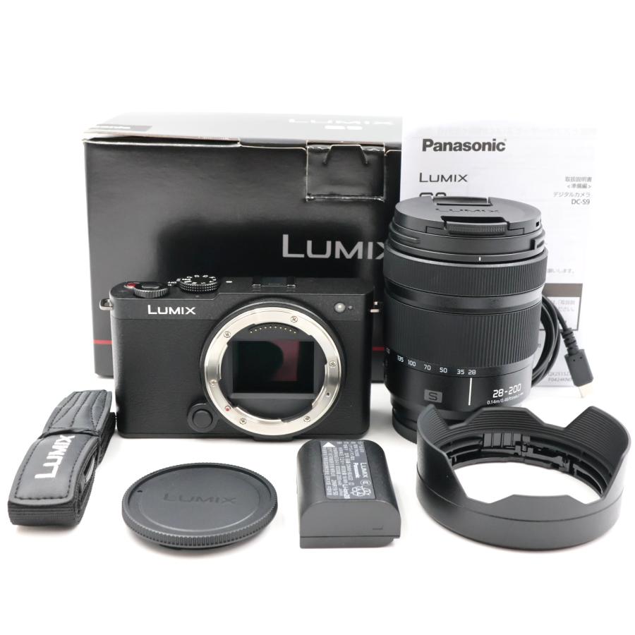 Panasonic LUMIX S9 高倍率ズームレンズキット ジェットブラック DC-S9H-K ミラーレス一眼カメラ | 