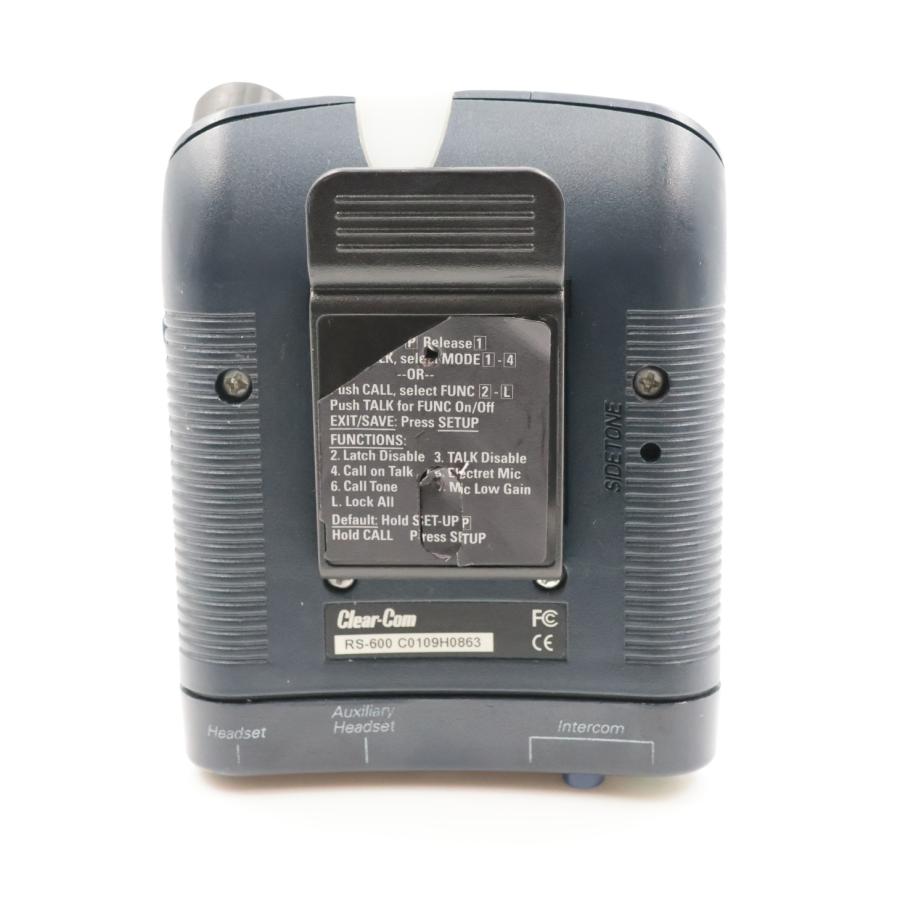 Clear-Com RS-601 インターカム ベルトパック リモートステーション |  | 05