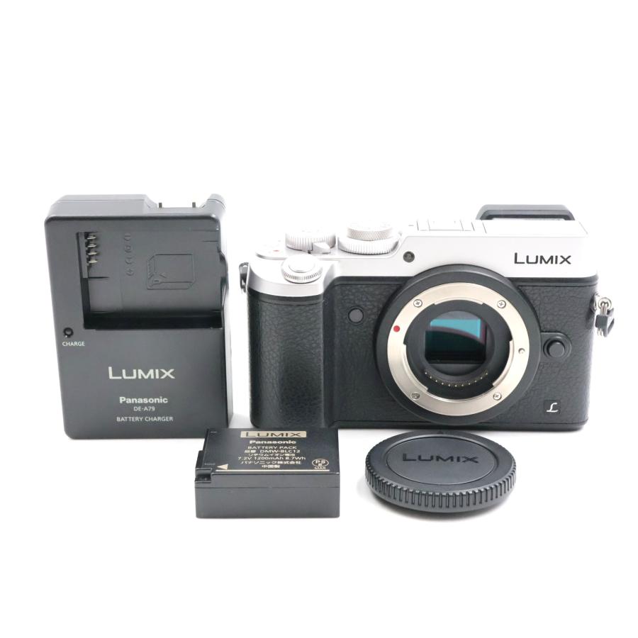 シャッター数5501枚 Panasonic LUMIX GX8 ボディ シルバー DMC-GX8 ミラーレス一眼カメラ | 