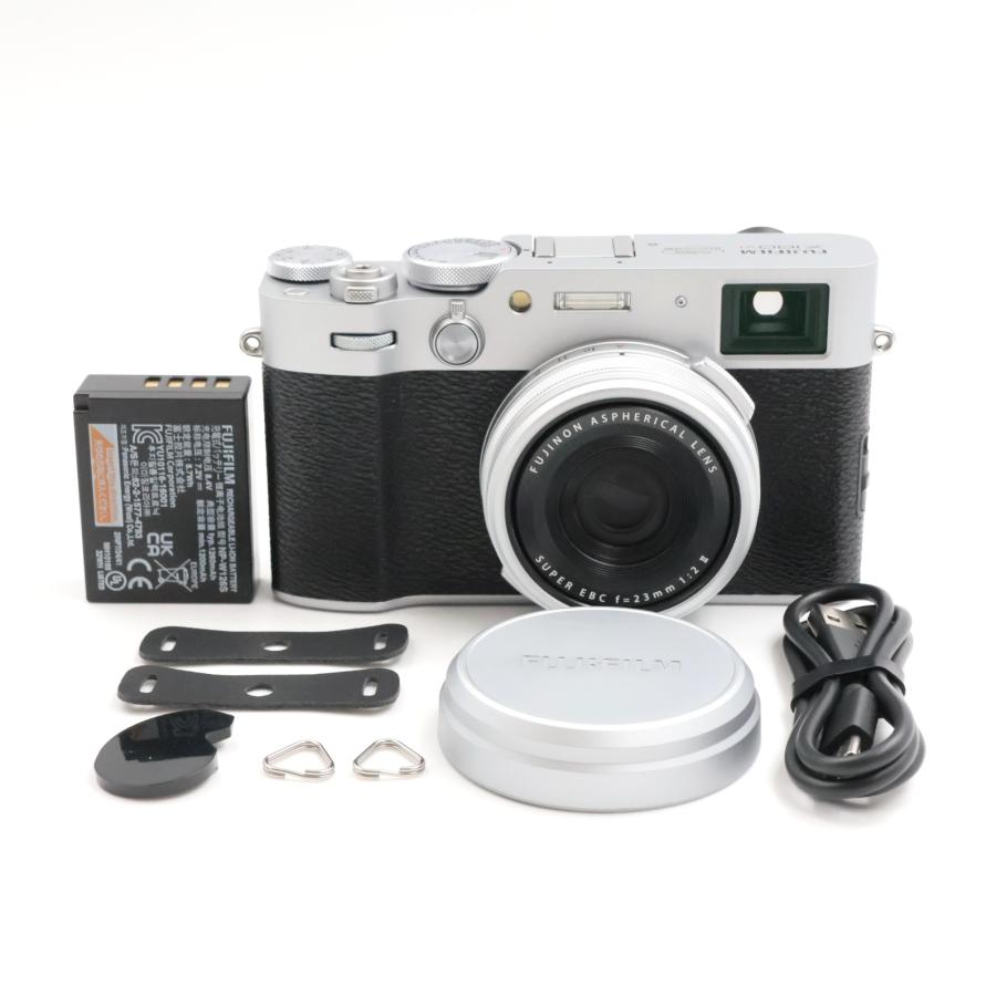 シャッター数11500枚 FUJIFILM X100VI シルバー デジタルカメラ X100VI 日英二言語モデル 富士フィルム | 