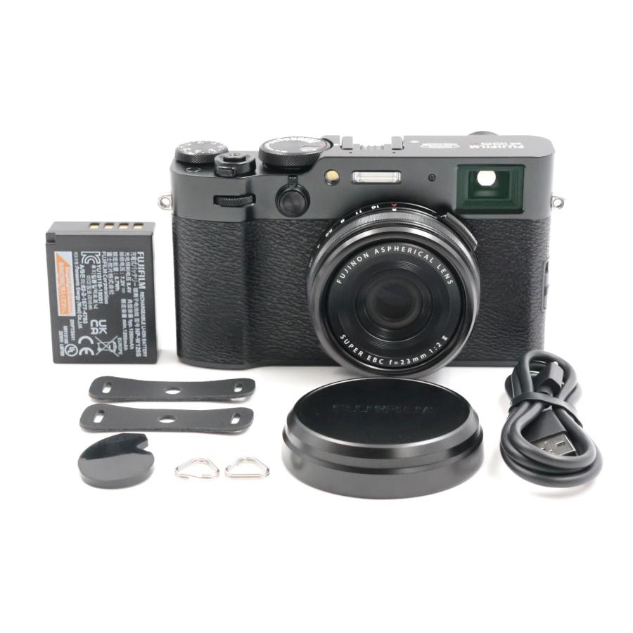 シャッター数9100枚 FUJIFILM X100VI ブラック デジタルカメラ X100VI 日英二言語モデル 富士フィルム | 
