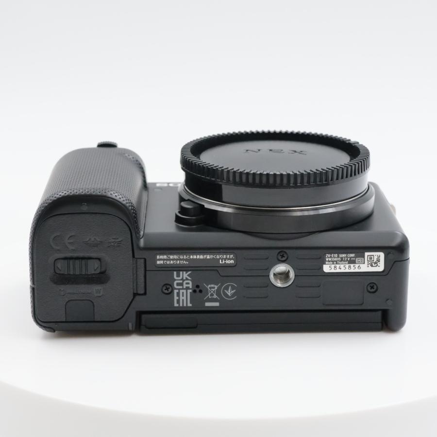 シャッター数3310枚 SONY VLOGCAM ZV-E10Y B ダブルズームレンズキット ブラック ミラーレス一眼カメラ |  | 06