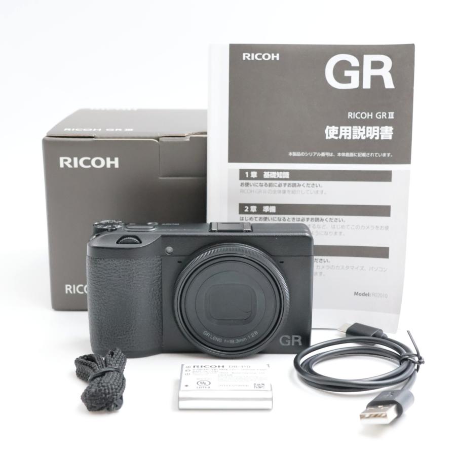 シャッター数21947枚 RICOH GR III コンパクトデジタルカメラ GR3 リコー | 